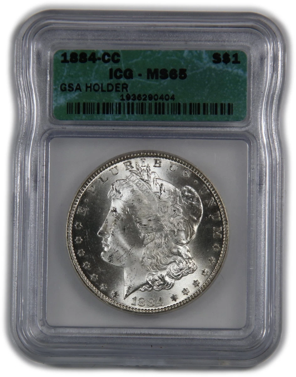 1884 Year Grade MS 65 Morgan Dollars (1878-1921) for sale | eBay