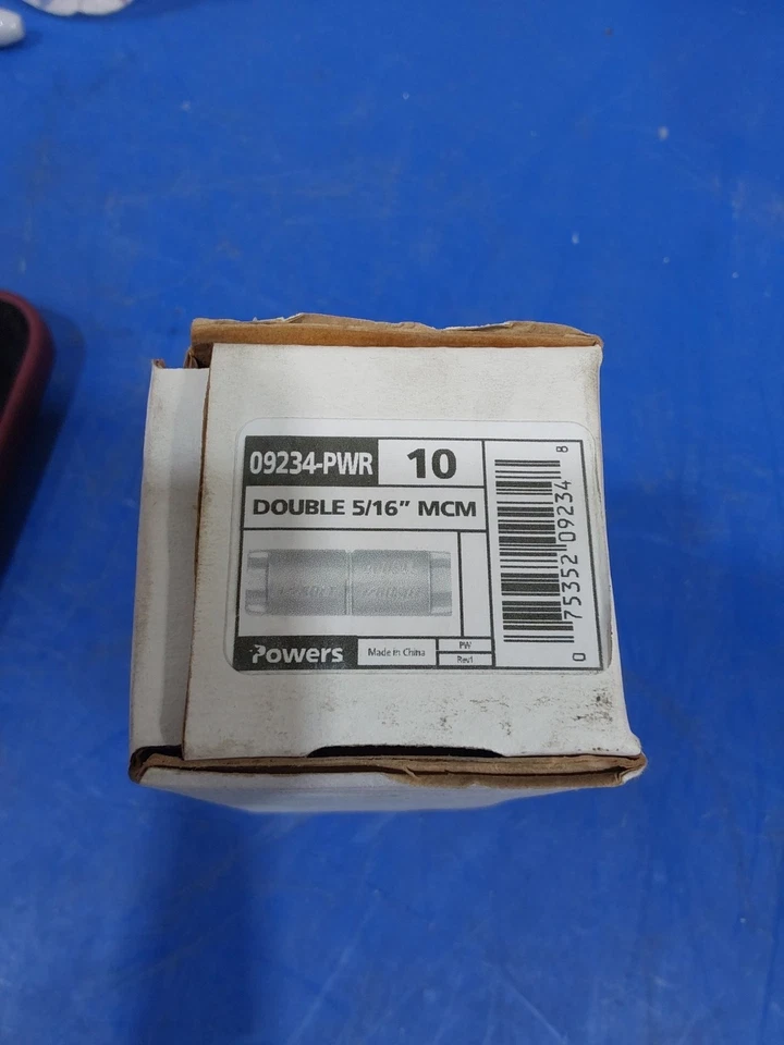NEW, POWERS, 09234, DOUBLE EXPANSION SHIELD, PACK OF 7, 5/16" MCM, FREE SHIPPING - Image 2 of 3