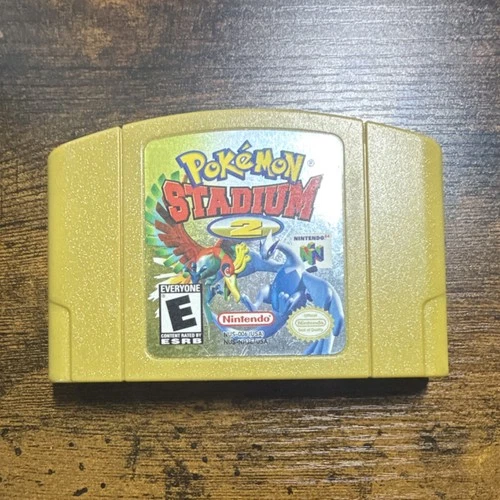 Pokémon Stadium 2 Nintendo 64 N64 Authentic Cartridge Tested Working