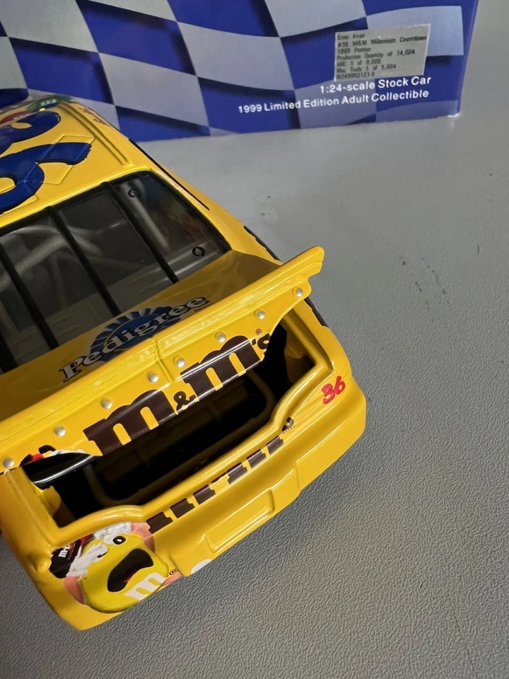 NASCAR Ernie Irvan #36 Pontiac M&M Millenium 1999 limited 1 of 9000 - Bild 4 von 4