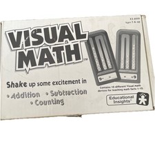 Vintage Visual Math Educational Insights Damaged Box
