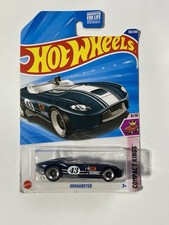 RRRoadster in Metallic Dark Blue Compact Kings Hot Wheels 1:64 Scale JBB97