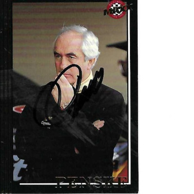 ROGER PENSKE SIGNED 1992 MAXX 5TH ANNIVERSARY RACING #110 -  NASCAR