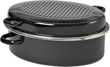 Teglia Da Forno, Nera, 38 Cm
