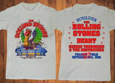 Vintage 1981 The Rolling Stones Dragon Tour Concert Sold Out T-Shirt