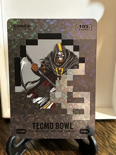 2026 Bo Jackson Battle Arena Tecmo Bowl Terry McLaurin Helmet Icon Battlefoil