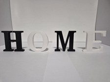 HOME Schild Deko