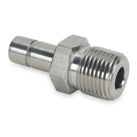 Parker 6-6 T2hf-Ss 3/8" Cpi X Tube Stub 316 Ss Tube End Male Adapter - Picture 1 of 1