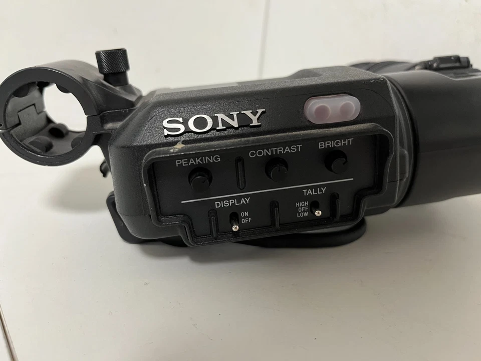 Sony DXF-801CE Electronic Viewfinder Peaking Contrast Bright Tally Good Used - Image 3 of 4