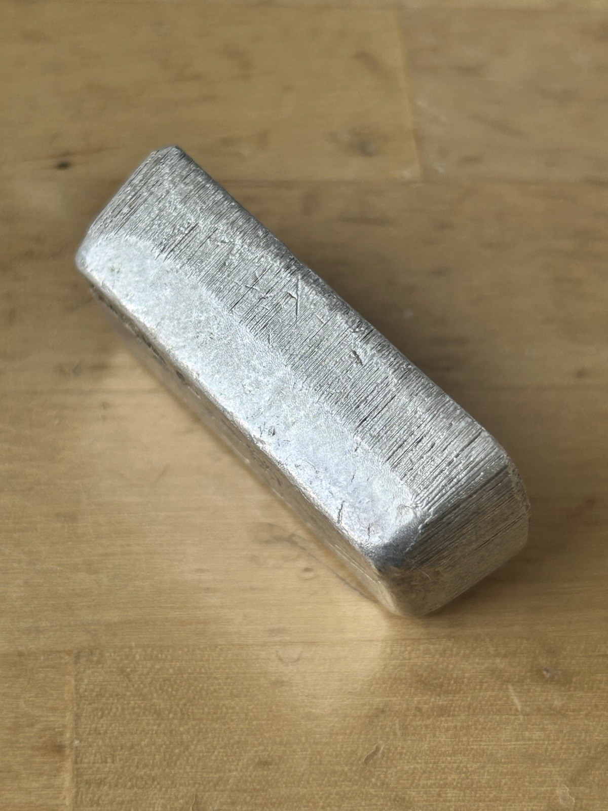 Vintage 5oz Montana Eagle Poured Silver Bar VERY RARE  Grail Piece!