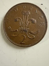 RARE 2 NEW PENCE 1971 Coin.