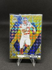 2025 Panini Mosaic - Tyrone Tracy Jr. #164 Reactive Yellow Mosaic Prizm
