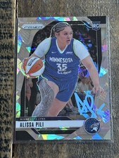 2024 Panini WNBA Prizm Alissa Pili #83 Cracked Ice Signed IP Autograph