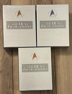 Star Trek TNG The Next Generation Series Seasons 2,3 & 6 DVDs Boxed Set Tested