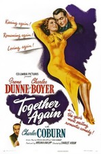 Historic Together Again 1944 Movie Advertising Postcard