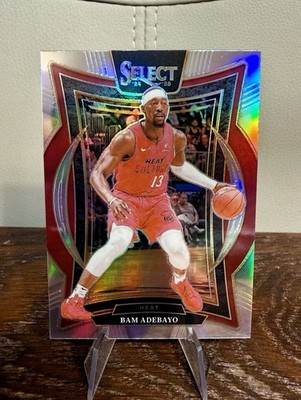 Panini Select 24-25 Bam Adebayo Heat #15 Silver Prizm - NEW
