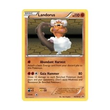 Pokemon Noble Victories Landorus (HR) #74 (Holo) EX