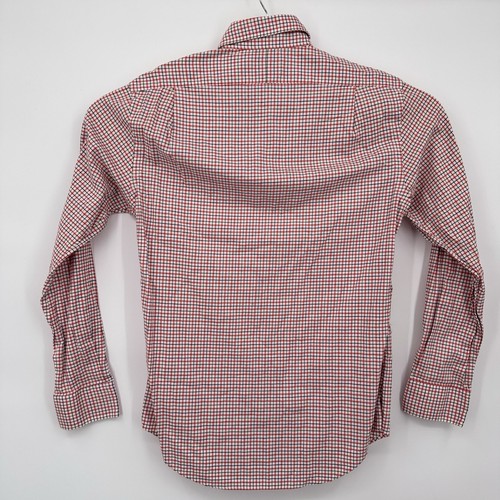 Polo Ralph Lauren Men's Size Medium Slim Fit Long Sleeve Button Down Shirt Check - Picture 3 of 6
