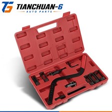 Valve Spring Compressor Kit Remover Installer Disassembling Tool Carbon Steel