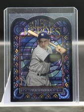 2013 Topps Archives Gallery Of Heroes Yogi Berra Stained Glass