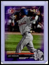 2017 Bowman Draft #BD-27 Joey Morgan Purple #/250