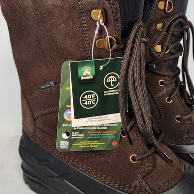 Size 13 - KAMIK Nation Plus - Dark Brown Suede - WATERPROOF  display picture 1