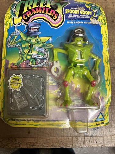De colección 1994 ToyMax Creepy Crawlers CrimeGrimes SPOOKY GOOPY DIFÍCIL DE ENCONTRAR-NOS (LEER) - Imagen 4 de 5