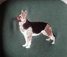 Polo, Sweatshirt, Fleece or Hoodie, with embroidered German Shepherd front Logo 
