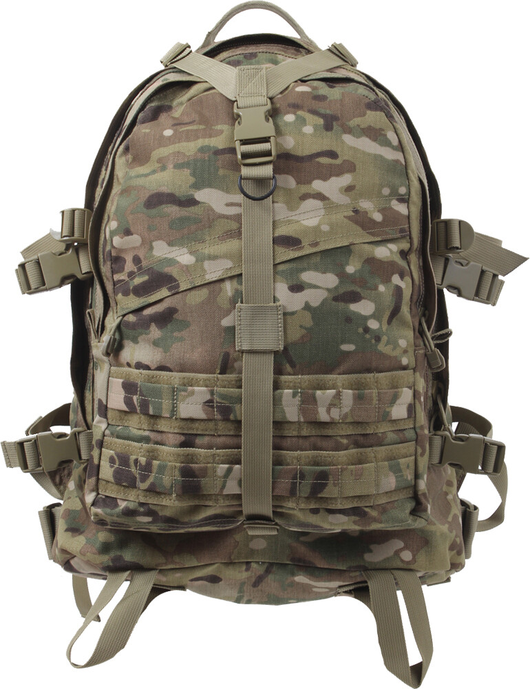 Large Transport Pack Tactical MOLLE Backpack Army Assault Bag Military