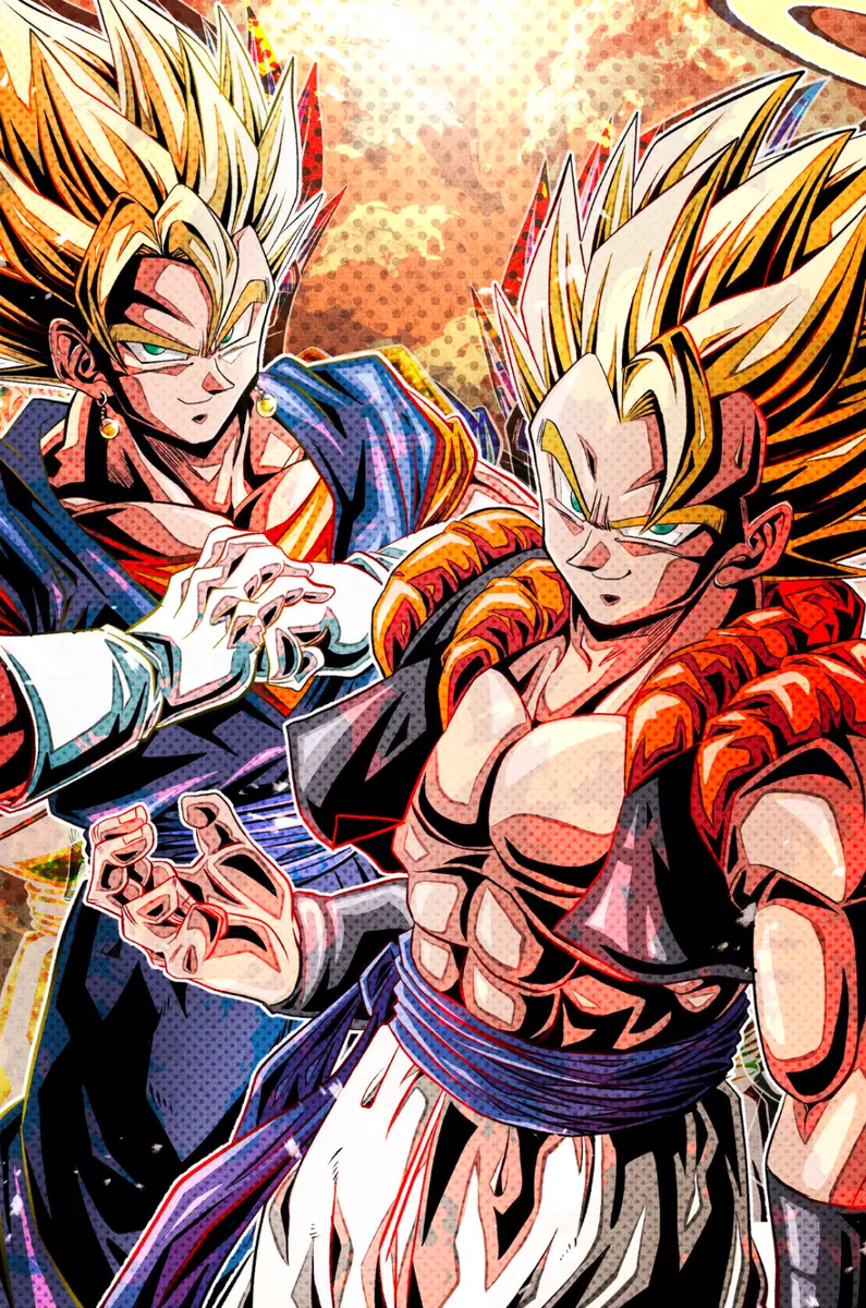 Dragon Ball  Vegetto vs Gogeta