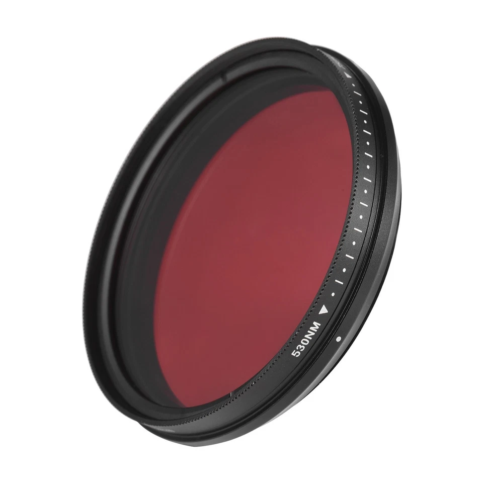 Adjustable Infrared Filter IR Pass X-Ray Lens Filter Variable from 530nm-750nm - Image 3 of 4