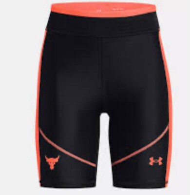 New WT Under Armour Project Rock Womens Size S Heat Gear