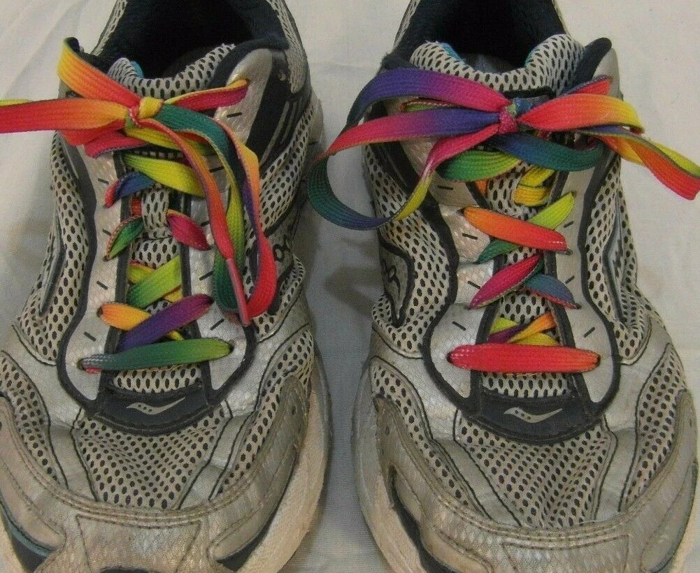 Saucony sale rainbow shoes