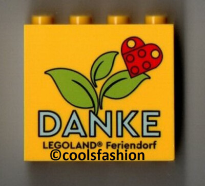 NEU    DANKE STEIN 2023   SAMMELSTEIN SONDERSTEIN PROMOBRICK  LEGO  LEGOLAND