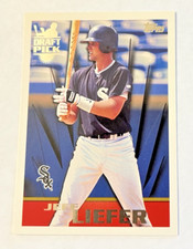 1996 Topps Rookie Card Draft Pick MLB #243 Jeff Liefer Alvarez Chicago White Sox. rookie card picture