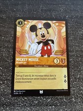 LORCANA CHAPTER 1 FIRST PRINT CARD - MICKEY MOUSE 12/204 NEW FR