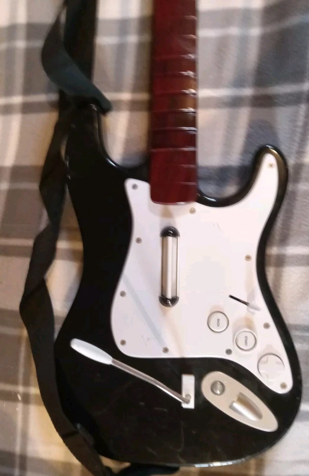 Harmonix Rock Band Fender Stratocaster Guitar Controller #XBGTS2 Parts Only - Image 3 of 4