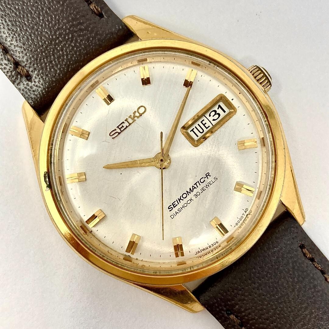 稼動品 SEIKO SEIKOMATIC-R 8346-9000 セイコー セイコー マチックR 8346-9000 GP 27石 自動巻 OH済 昭和41年製