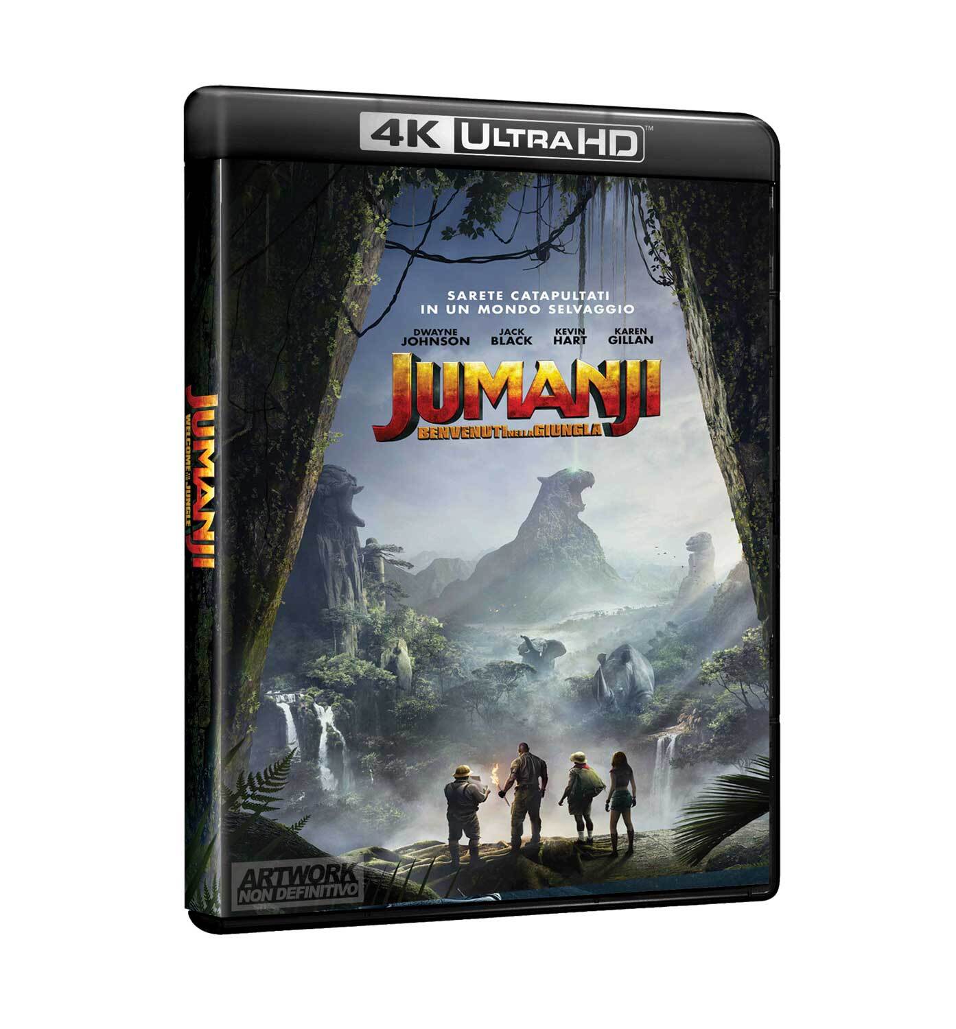 Jumanji: Welcome to the Jungle (4K Uhd+Blu-Ray) (Blu-ray)