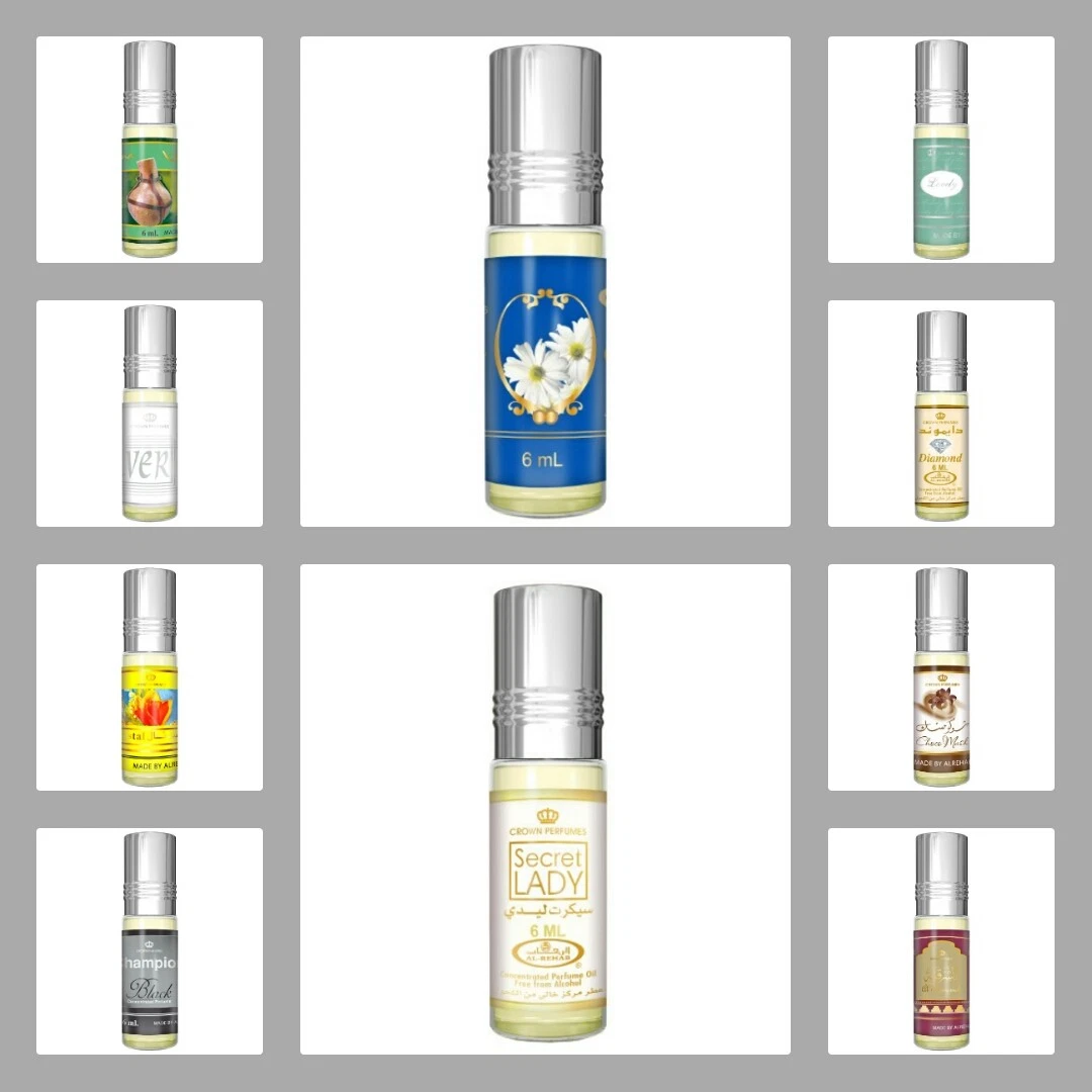 AL Rehab 6ml Range of Attar Perfume Oil By Ambrosial Made in UAE