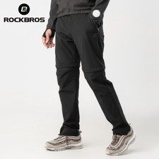 ROCKBROS Spring Summer Cycling Pants Breathable Detachable Bicycle Pants Shorts
