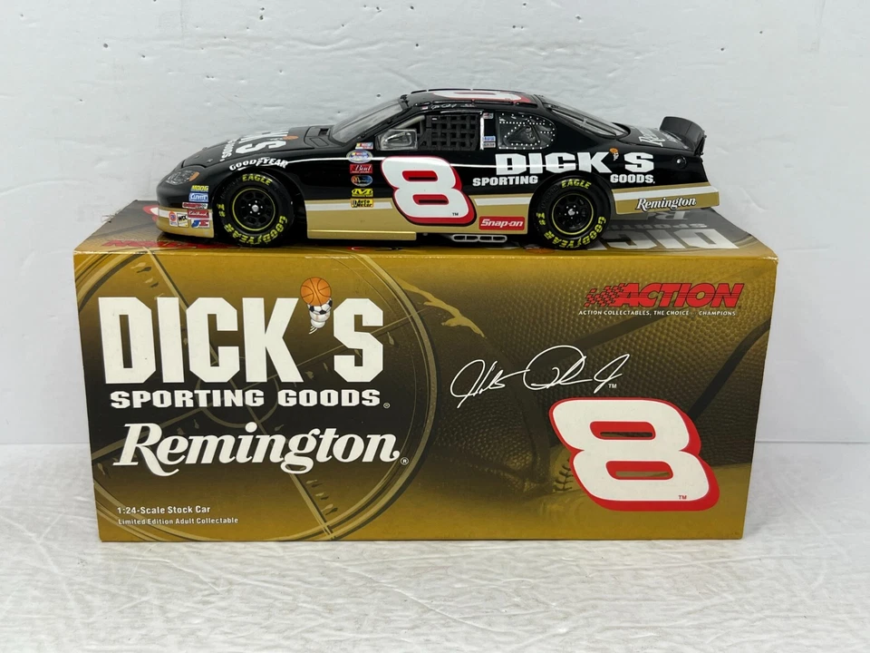 Action Nascar #8 Hank Parker Jr. Remington Dick's 2003 Monte Carlo 1:24 Diecast - Image 4 of 4