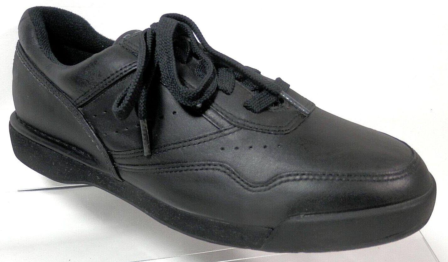 Rockport ProWalker MR7108 M BLACK Leather Walking Shoes Men Size 9M NEW