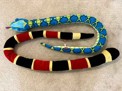 Two Adventure Planet Plush Stuffed Animal Snakes | eBay