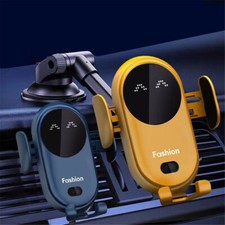 Smart Wireless Ladegerät Auto Halterung Handy Halter Rack Klemme Smart Sensor
