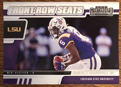 2021 Panini Contenders Draft Picks Front Row Seats RC Terrace Marshall Panthers