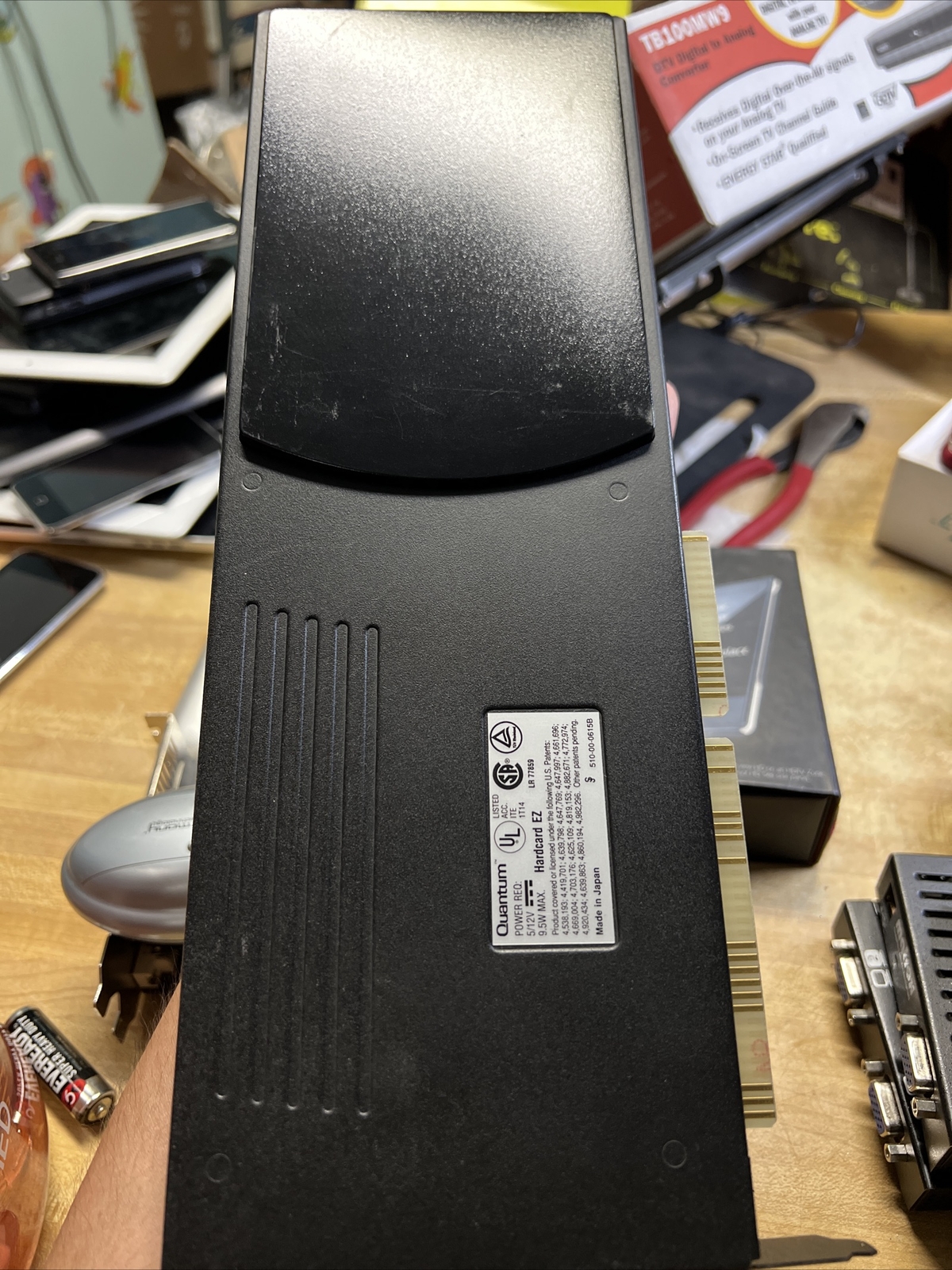 Hardcard Vintage Used Quantum Hardcard EZ 127 ISA card Hard Disk PC for legacy ...