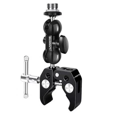 Mic Microphone Mount Mic Clamp with Magic Arm and 5/8" Mic Screw - Compatible...