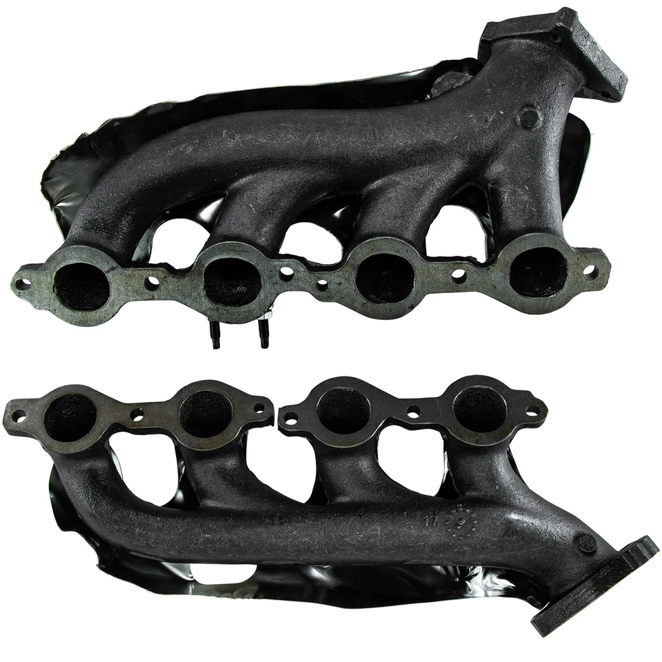 Set of 2 Exhaust Manifold Left Right Side for Chevy GMC Cadillac Escalade Hammer Foto 2 de 4