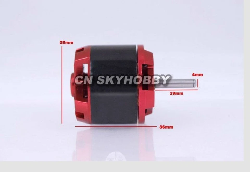 Park 480 C3536 C KV910 450 Watt Brushleess Motor - Bild 4 von 4